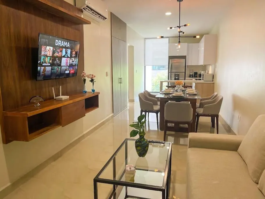 Apartment 2Br Beautiful Apt Located At Playas Heart!- F1 Playa del Carmen